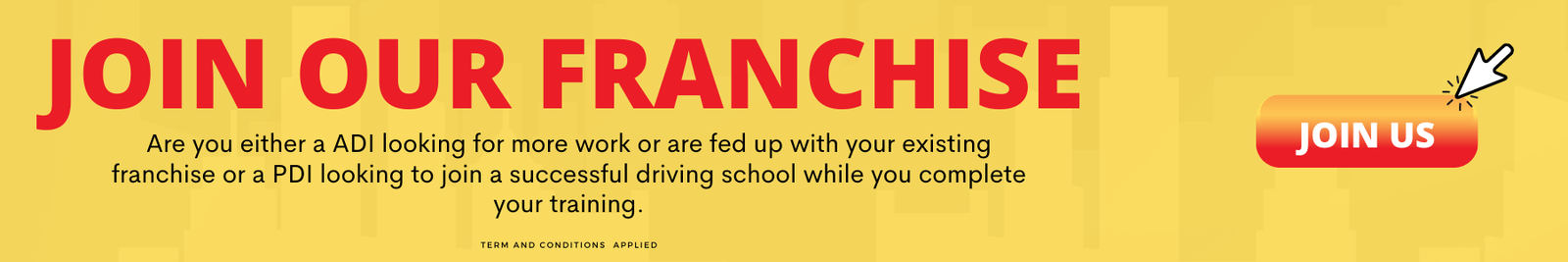 Join our franchise